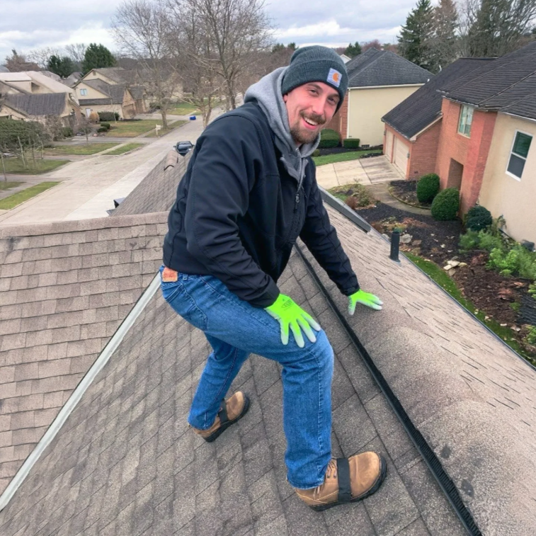 Andrew Watts - DTE Roofing Consultant on residential roof